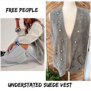 Understated Leather Western Rachel Love Suede Vest